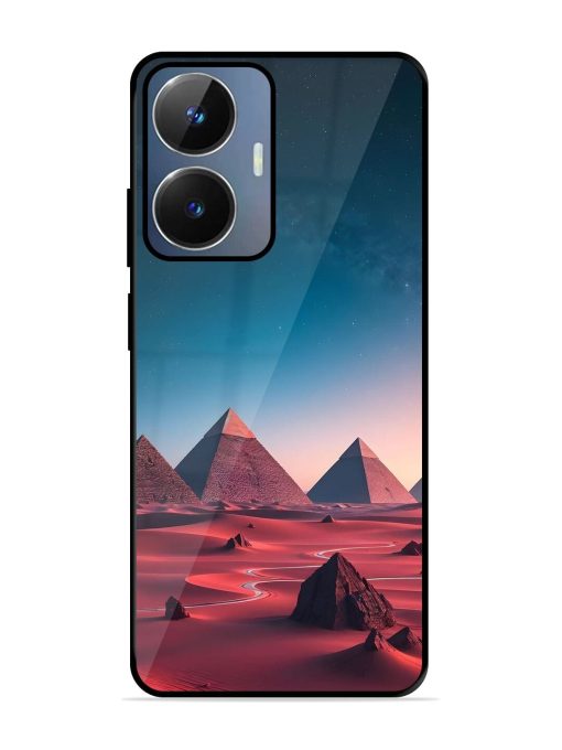 Ancient Wonders Sky Glossy Soft Edge Case for Realme Narzo N55 Chachhi