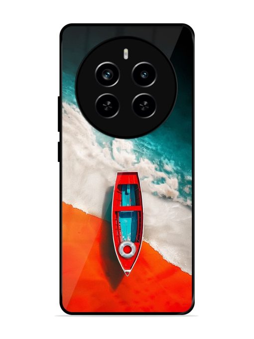 Crimson Tide Glossy Soft Edge Case for Realme P1 Pro (5G) Chachhi