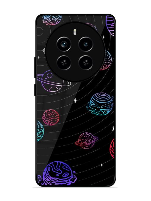 Cosmic Ballet Glossy Soft Edge Case for Realme P1 Pro (5G) Chachhi