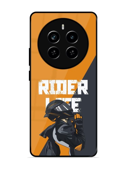 Ride Never Ends Glossy Soft Edge Case for Realme P1 Pro (5G) Chachhi