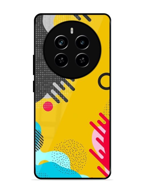 Neon Pop Glossy Soft Edge Case for Realme P1 Pro (5G) Chachhi