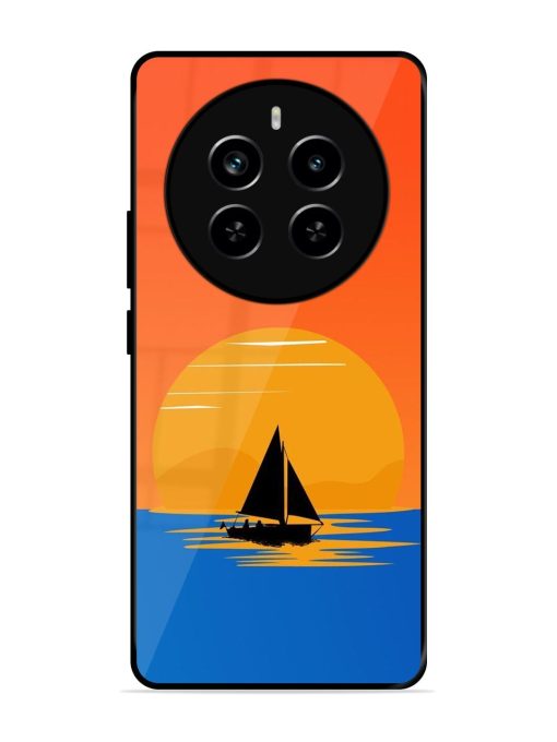 Sunset Sail Glossy Soft Edge Case for Realme P1 Pro (5G) Chachhi