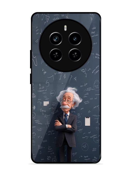 Albert Einstein Glossy Soft Edge Case for Realme P1 Pro (5G) Chachhi