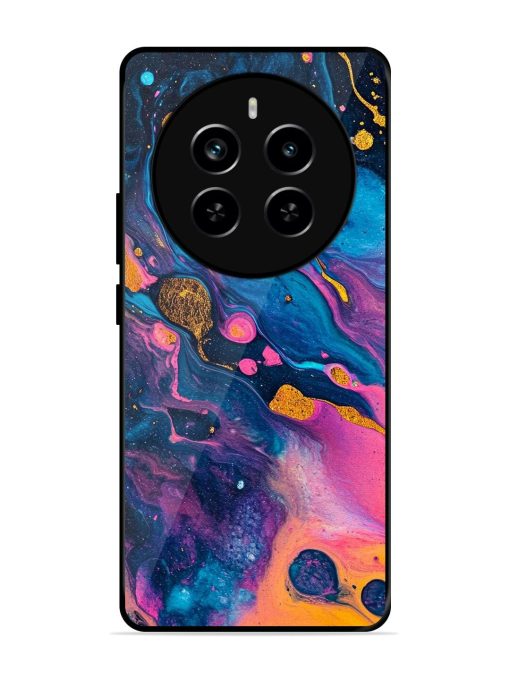 Cosmic Swirl Glossy Soft Edge Case for Realme P1 Pro (5G) Chachhi