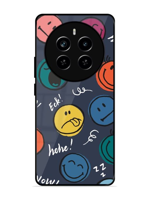 Emoticon Parade Glossy Soft Edge Case for Realme P1 Pro (5G) Chachhi