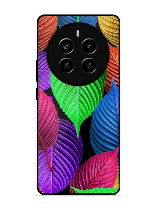 Rainbow Leaf Symphony Glossy Soft Edge Case for Realme P1 Pro (5G) Chachhi