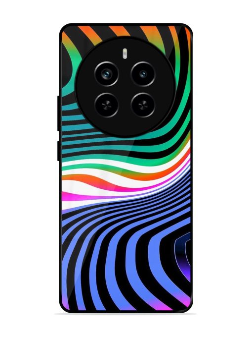 Psychedelic Waves Glossy Soft Edge Case for Realme P1 Pro (5G) Chachhi