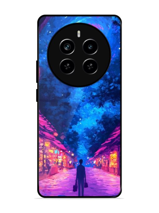 Neon Nightscape Glossy Soft Edge Case for Realme P1 Pro (5G)