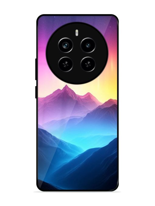 Cosmic Mountains Glossy Soft Edge Case for Realme P1 Pro (5G)