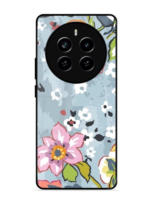 Floral Fantasy Glossy Soft Edge Case for Realme P1 Pro (5G) Chachhi