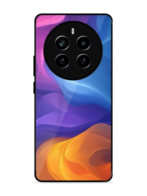 Cosmic Currents Glossy Soft Edge Case for Realme P1 Pro (5G) Chachhi