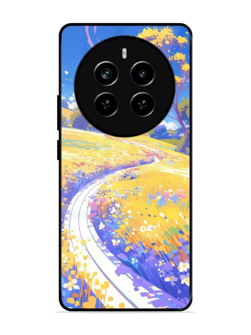 Vibrant Spring Meadow Glossy Soft Edge Case for Realme P1 Pro (5G) Chachhi