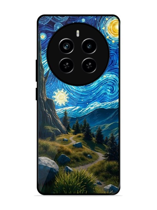 Starry Night In The Shire Glossy Soft Edge Case for Realme P1 Pro (5G)