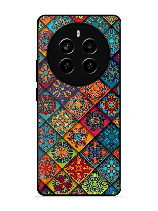 Patchwork Mandala Mosaic Glossy Soft Edge Case for Realme P1 Pro (5G) Chachhi