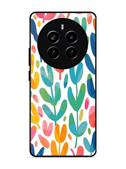 Rainbow Of Blooms Glossy Soft Edge Case for Realme P1 Pro (5G) Chachhi