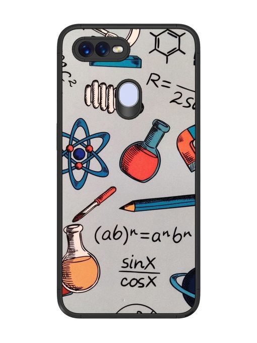 Science Doodle Glossy Soft Edge Case for Realme U1 Chachhi