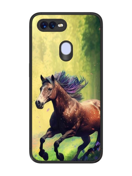 Enchanted Gallop Glossy Soft Edge Case for Realme U1 Chachhi