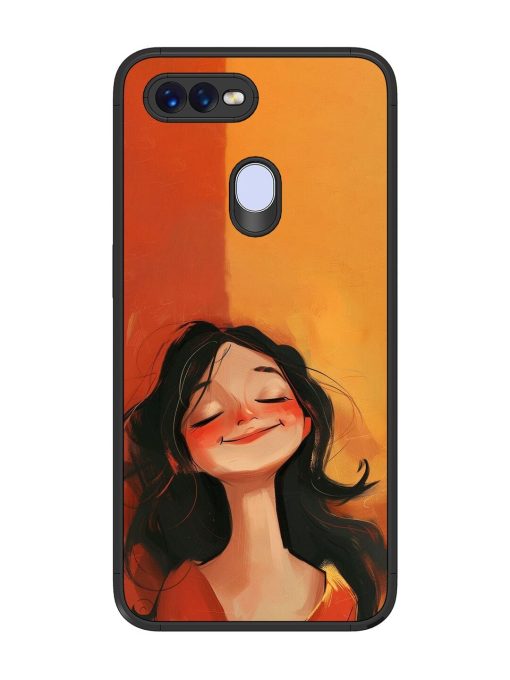 Neon Girl Glossy Soft Edge Case for Realme U1 Chachhi