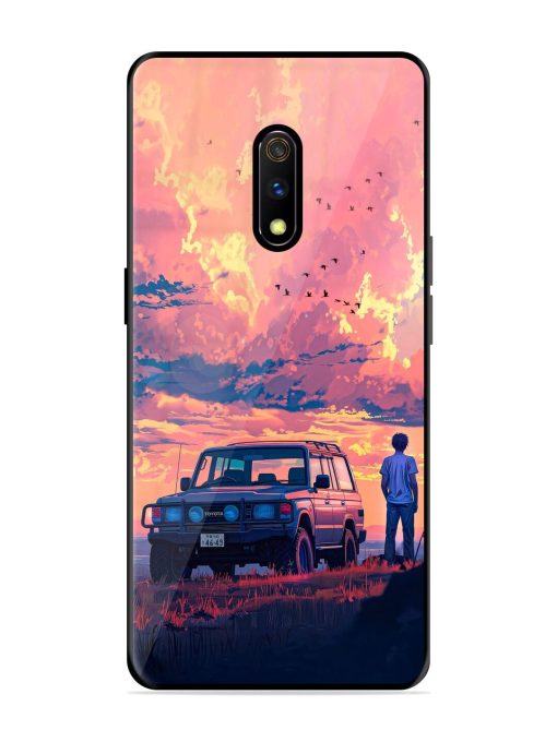 Solitude'S Horizon Glossy Soft Edge Case for Realme X Chachhi