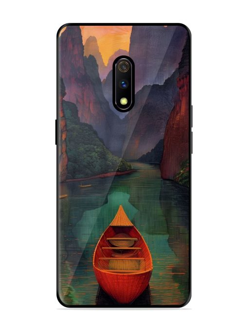 Serene Passage Glossy Soft Edge Case for Realme X Chachhi