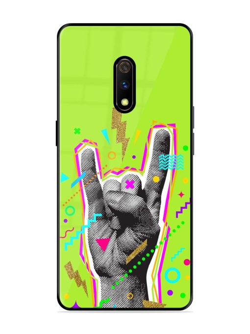 Neon Rock Glossy Soft Edge Case for Realme X Chachhi