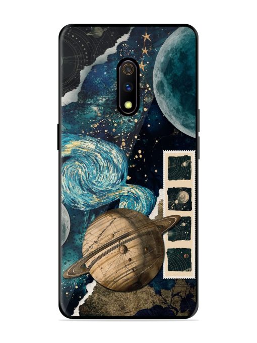 Celestial Tapestry Glossy Soft Edge Case for Realme X Chachhi