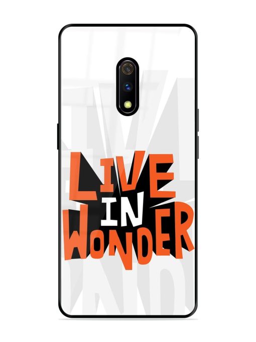 Wonder Burst Glossy Soft Edge Case for Realme X Chachhi