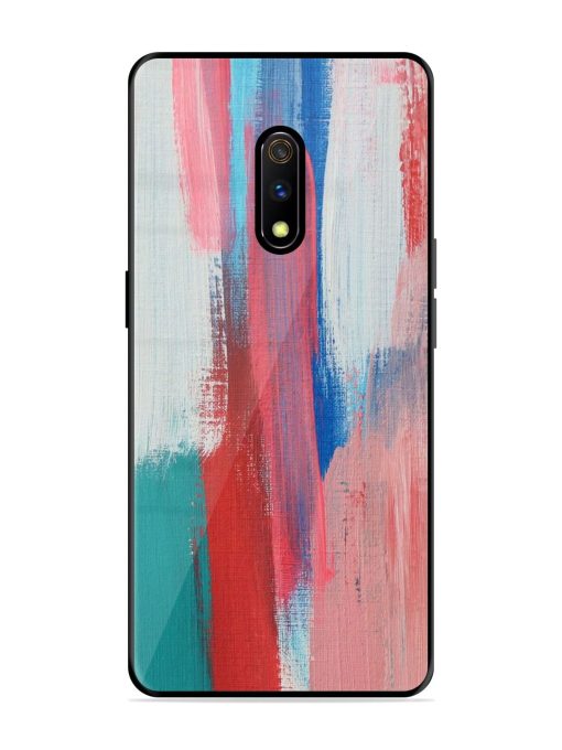 Colorful Chaos Glossy Soft Edge Case for Realme X Chachhi