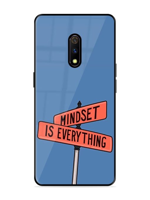 Mindset Matters Glossy Soft Edge Case for Realme X Chachhi