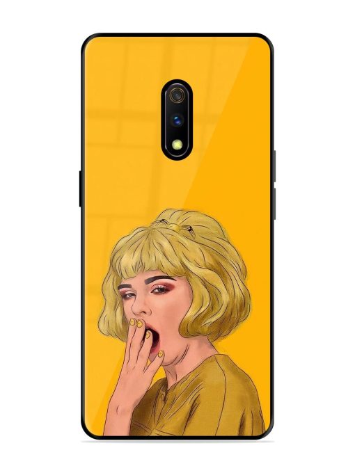 The Yaw Glossy Soft Edge Case for Realme X Chachhi