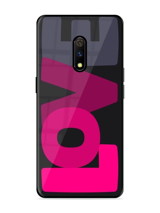 Pixelated Pastel Glossy Soft Edge Case for Realme X Chachhi