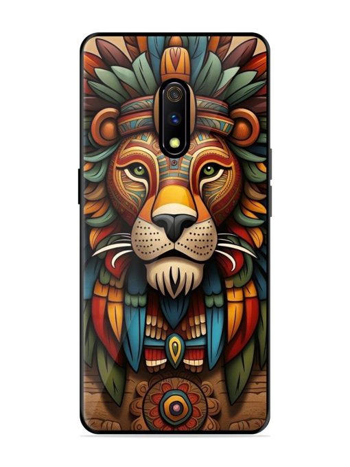 Aztec Majesty Glossy Soft Edge Case for Realme X Chachhi