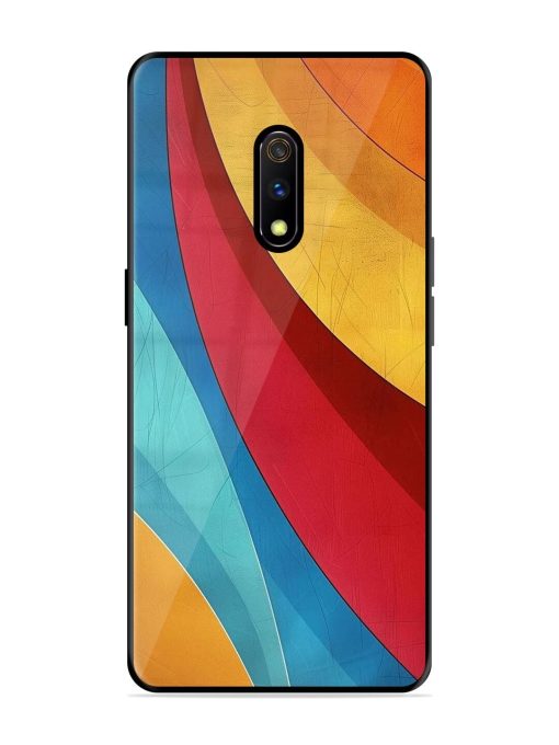 Curving Canvas Glossy Soft Edge Case for Realme X Chachhi