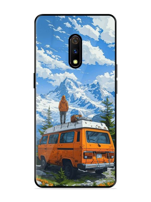 Mountaintop Solitude Glossy Soft Edge Case for Realme X Chachhi