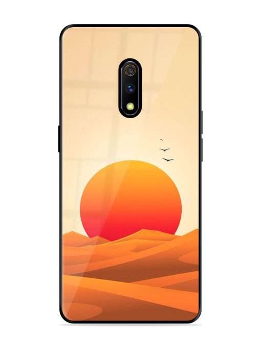 Desert Sunset Glossy Soft Edge Case for Realme X