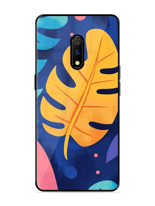 Tropical Tapestry Glossy Soft Edge Case for Realme X Chachhi