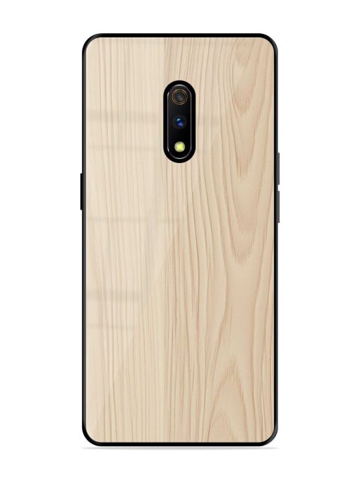 Textured Timber Glossy Soft Edge Case for Realme X