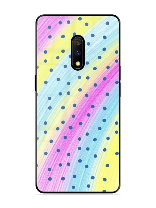 Polka Dot Paradise Glossy Soft Edge Case for Realme X Chachhi