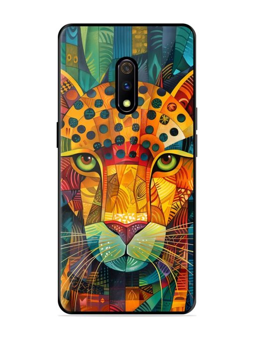 Mosaic Majesty Glossy Soft Edge Case for Realme X Chachhi