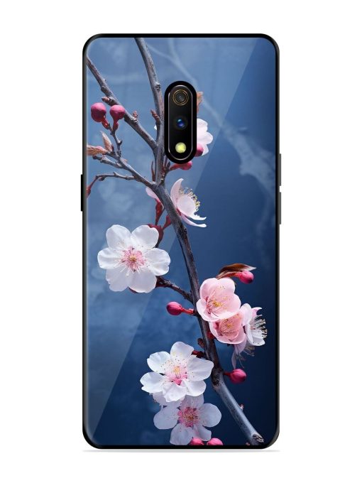 Delicate Blossoms Glossy Soft Edge Case for Realme X Chachhi