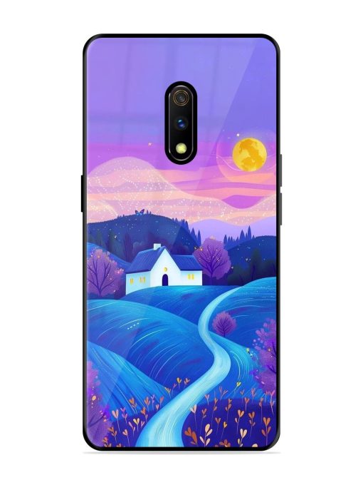 Moonlit Meadow Glossy Soft Edge Case for Realme X Chachhi