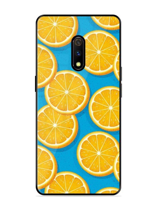 Citrus Symphony Glossy Soft Edge Case for Realme X Chachhi