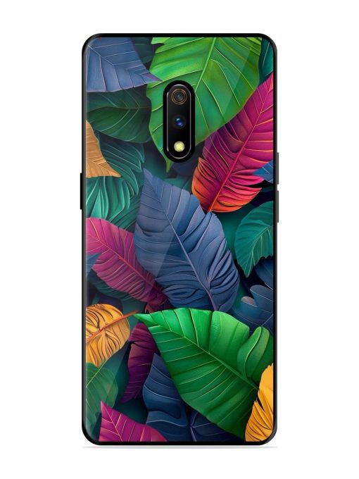 Tropical Tapestry Glossy Soft Edge Case for Realme X Chachhi