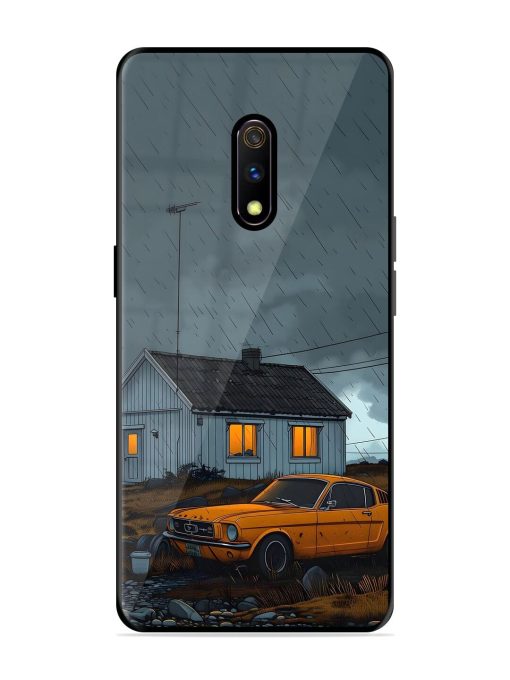 Rainy Day Retreat Glossy Soft Edge Case for Realme X Chachhi