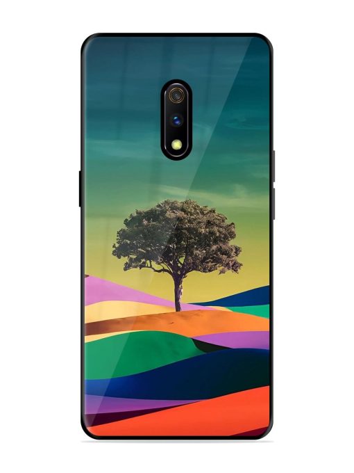 Rainbow'S Lone Sentinel Glossy Soft Edge Case for Realme X Chachhi