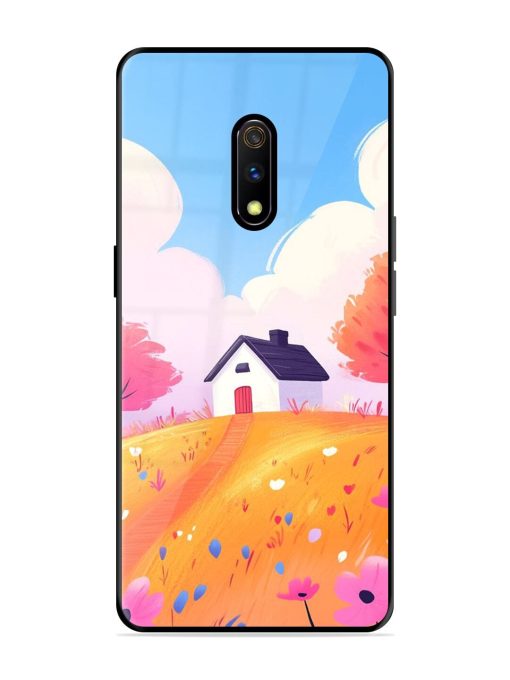 Hilltop Haven Glossy Soft Edge Case for Realme X Chachhi