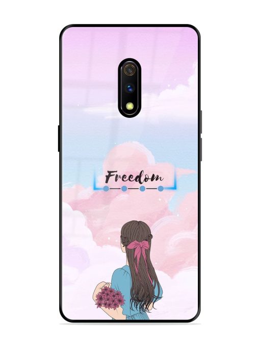 Skyward Dreams Glossy Soft Edge Case for Realme X Chachhi