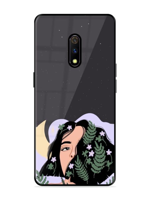 Lunar Lullaby Glossy Soft Edge Case for Realme X Chachhi