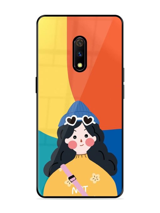 Colorful Vibes Glossy Soft Edge Case for Realme X Chachhi