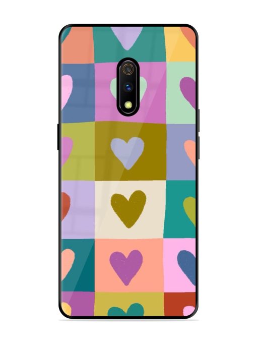 Box Of Hearts Glossy Soft Edge Case for Realme X Chachhi